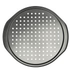 Forma do pizzy SILVER 35x33,5cm art 21780 od góry