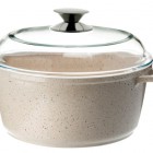 Garnek żaroodporny z,p GRANITA 28cm