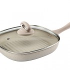 Patelnia Granita Grill z pokrywą 26cm