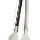 Szczypce silikonowe kuchenne 27cm art 4014 krem