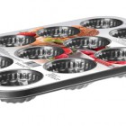Forma nieprz do muffinek SILVER babka 35x26cm