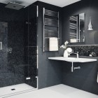 Głowica talerzowa deszczowni 45x45 Bateria natryskowa podtynkowa Kvadro