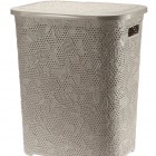 Kosz na bieliznę 55l FANCY art 7645 taupe