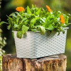 Doniczka balkonowa RATTAN