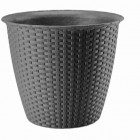 Osłonka VICKY 25cm, szary ciemny