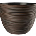 Doniczka RINGS brąz