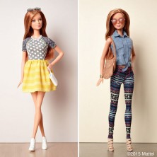 Barbie w butach na płaskim obcasie