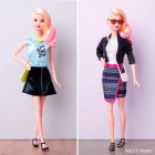 Barbie w butach na płaskim obcasie
