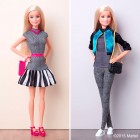 Barbie w butach na płaskim obcasie