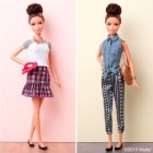 Barbie w butach na płaskim obcasie