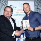 Michał Będźmirowski z Ryszardem Kaliszem