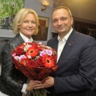 Maria Pakulnis i Wojciech Iwaszkiewicz