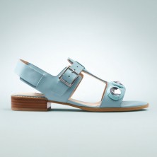 Bliss Melody Duck Egg Blue Leather
