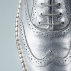Damara Rose Silver Leather
