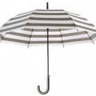 Parasol długi pół-automat art 21926 szary