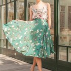 Forget-Me-Not Skirt, Secret Garden Skirt