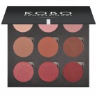 KOBO PROFESSIONAL 1 LIGHT SMOKY 9X EYESHADOW PALETTE