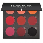 KOBO PROFESSIONAL 2 ROSE BROWN 9X EYESHADOW PALETTE