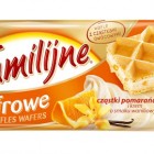 Familijne wafle Gofrowe z cząsteczkami pomarańczy