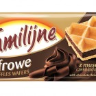 Familijne wafle Gofrowe z musem czekoladowym