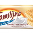 Familijne wafle śmietankowe