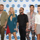 Dawid Woliński, Joanna Krupa, Michał Pirog, Marcin Tyszka i Katarzyna Sokołowska