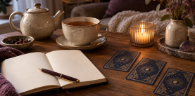 Tarot online przy filiżance herbaty: jak przygotować pytanie i zamówić odczyt?
