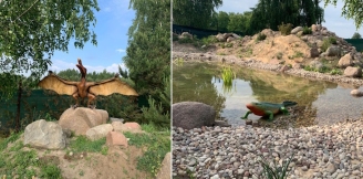 Dolina Dinozaurów w Jabłonowcu – podróż do epoki prehistorii wśród zieleni i cienia