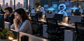 Sztuczna inteligencja już zabiera ludziom pracę? Call center tracą pracowników po raz pierwszy od ponad dekady