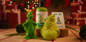 Najbardziej zrzędliwy bohater świąt odwiedza Lush