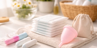 Podpaski, tampony, a może kubeczek menstruacyjny?