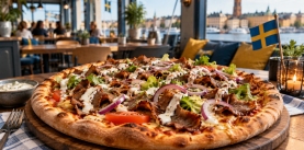 Czy naprawdę najpopularniejszą pizzą w Szwecji jest pizza z kebabem? Tak, i Szwedzi zrobili z niej niemal danie narodowe